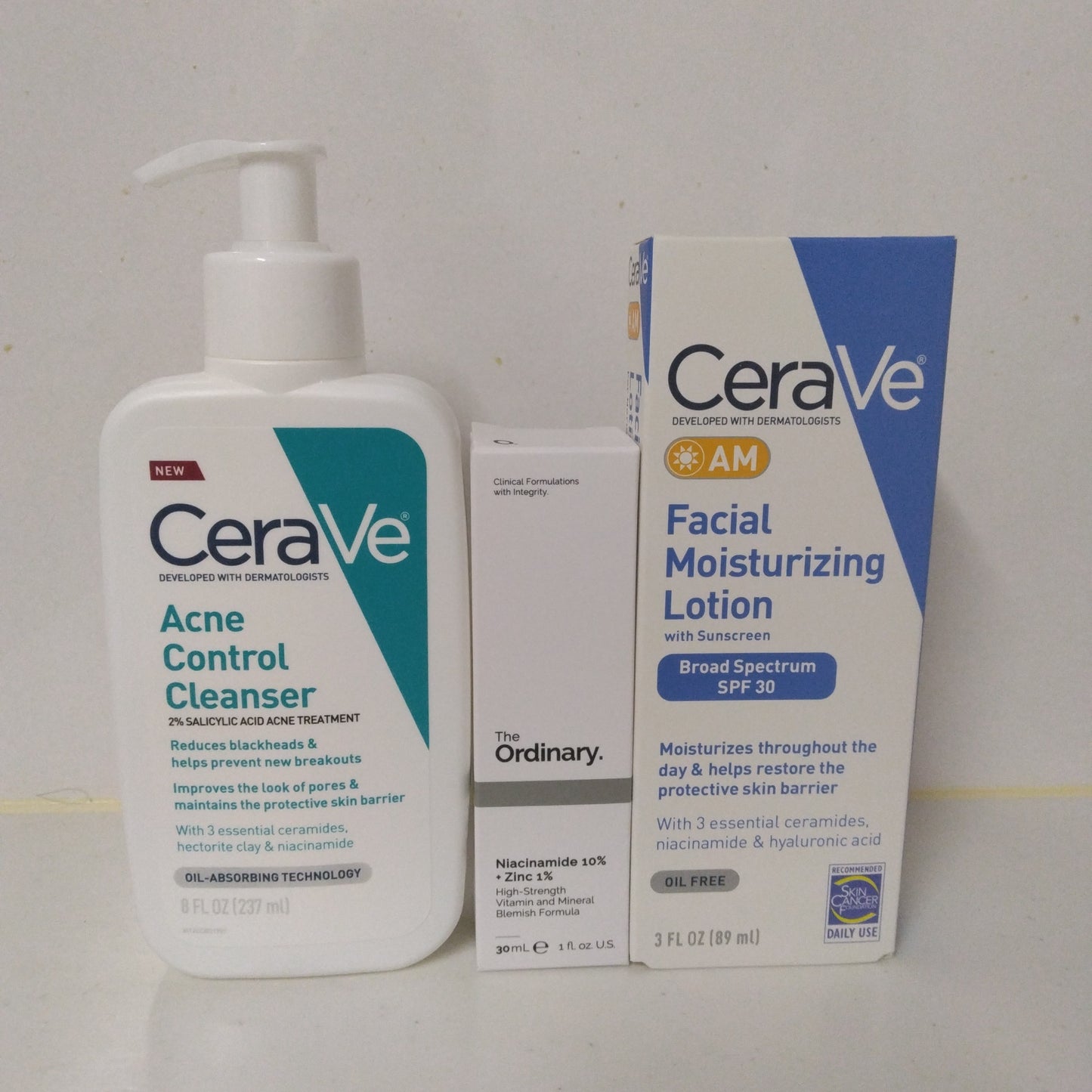 ACNE TREATMENT MORNING ROUTINE