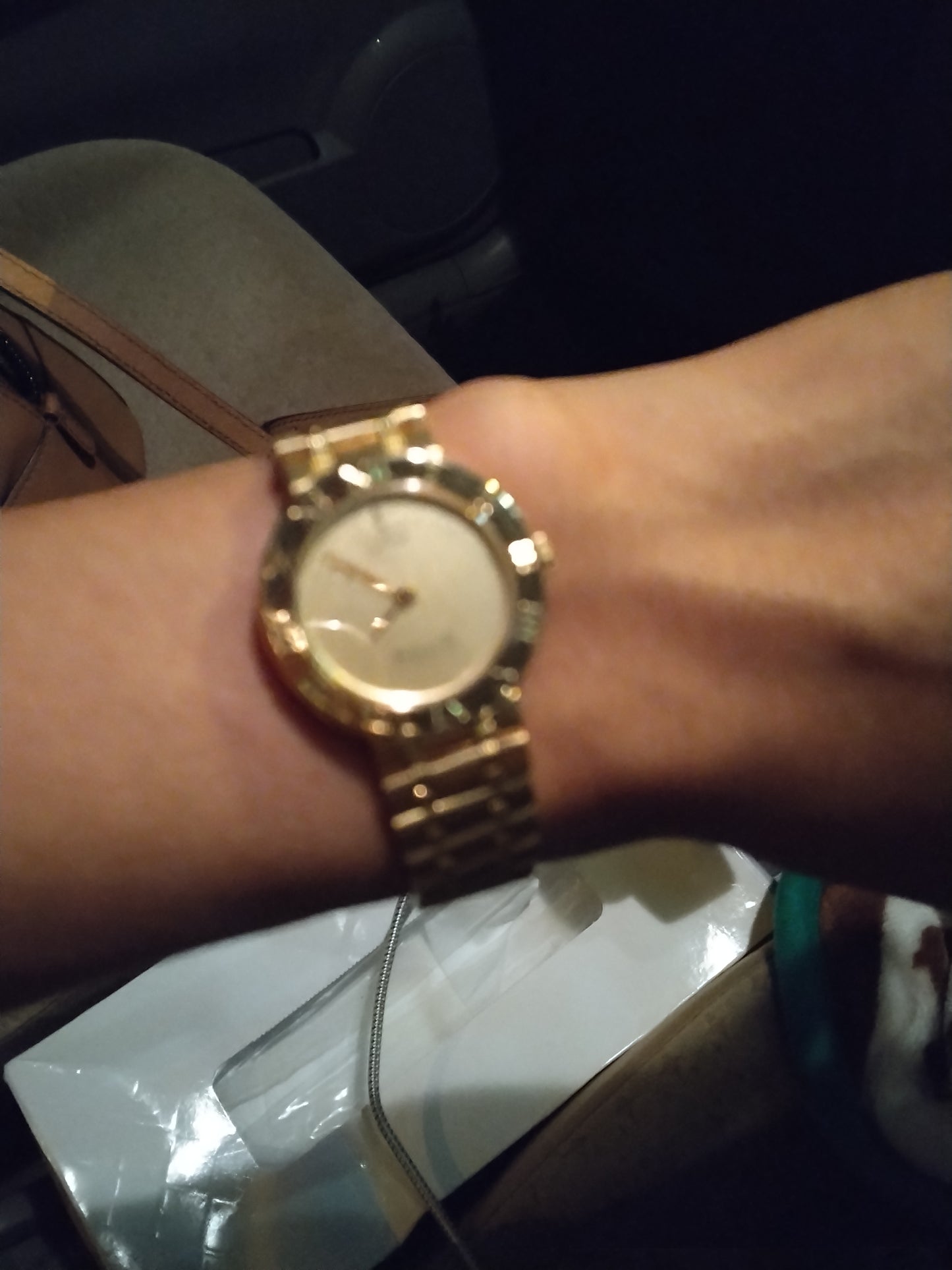 Corum Romulus Ladies Wrist Watch, 18 Karat Gold