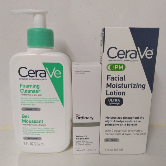 ACNE PRONE SKIN NIGHT ROUTINE