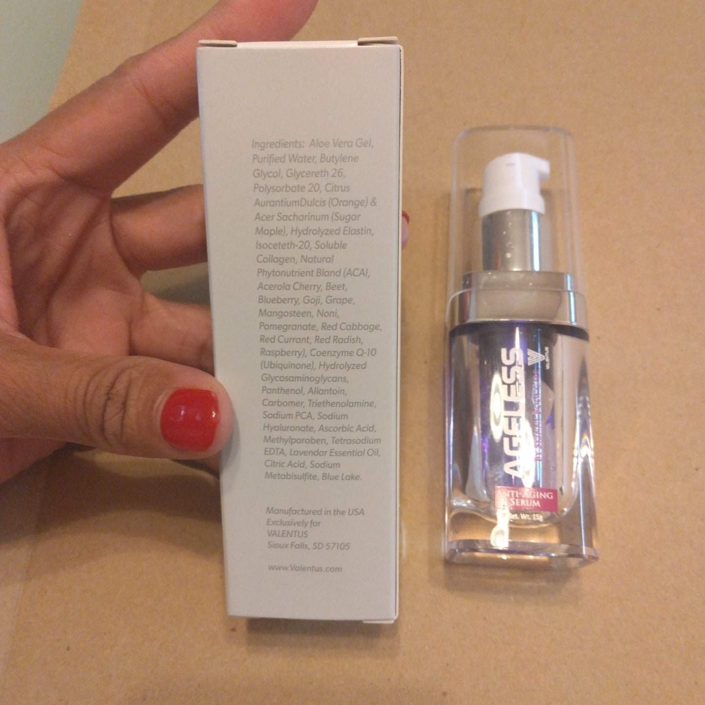 ANTI AGING SERUM for WRiNKLE PRONE AREA ~EYE & LAUGH LINES TREATMENT