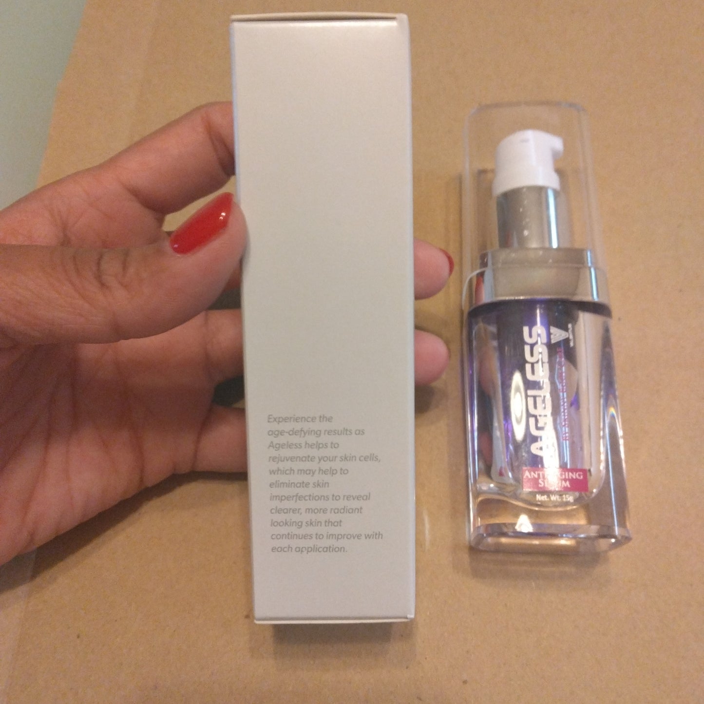 ANTI AGING SERUM for WRiNKLE PRONE AREA ~EYE & LAUGH LINES TREATMENT