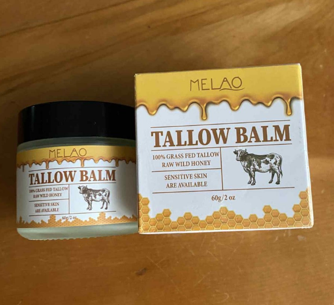 Tallow balm for sensitive skin