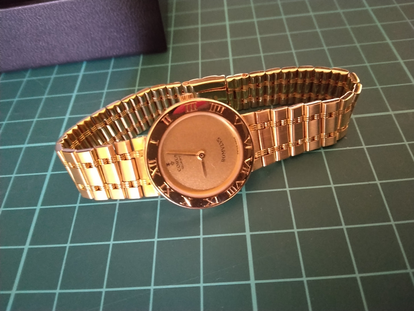 Corum Romulus Ladies Wrist Watch, 18 Karat Gold